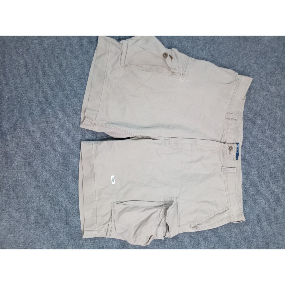 Polo Ralph Lauren Khaki Chino Shorts Men's Size 42 Beige Casual Cotton